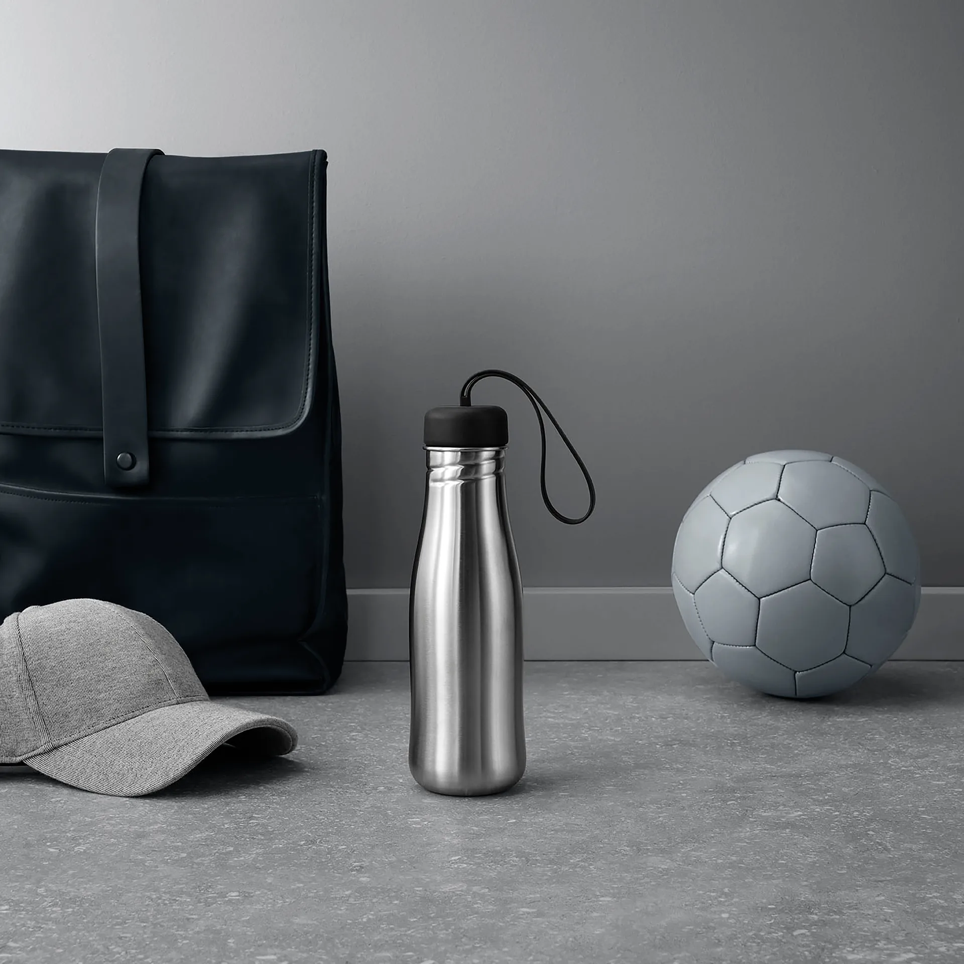 Active Trinkflasche 0,7 l, Schwarz Eva Solo