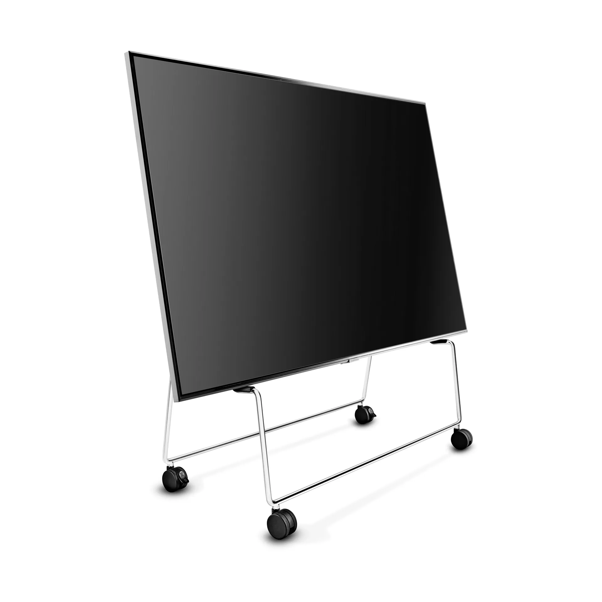 Carry TV-Ständer mit Rollen, Brushed steel Eva Solo