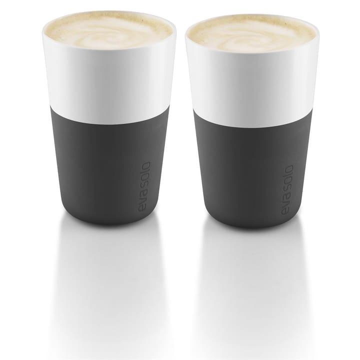 Eva Solo Café-Latte-Becher 2er-Pack - Black - Eva Solo