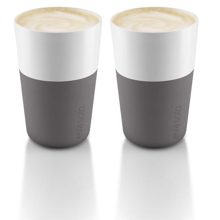 Eva Solo Café-Latte-Becher 2er-Pack - Elephant grey - Eva Solo