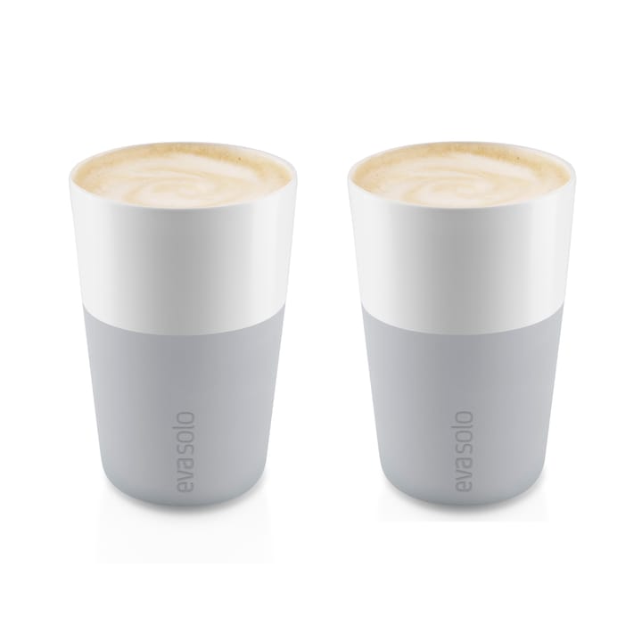 Eva Solo Café-Latte-Becher 2er-Pack - Marble grey - Eva Solo