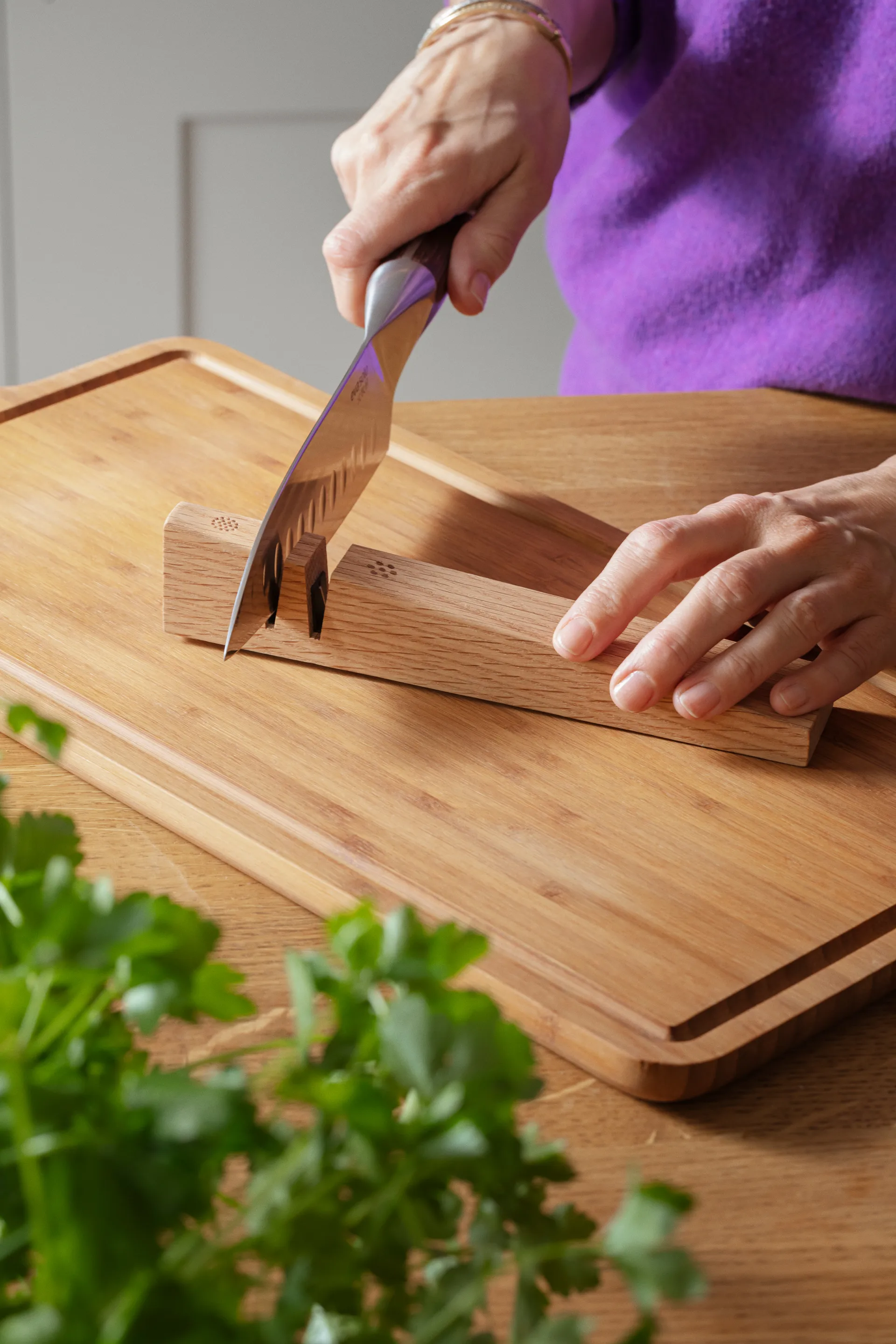 Eva Solo Eastern Messerschärfer, Oak Eva Solo