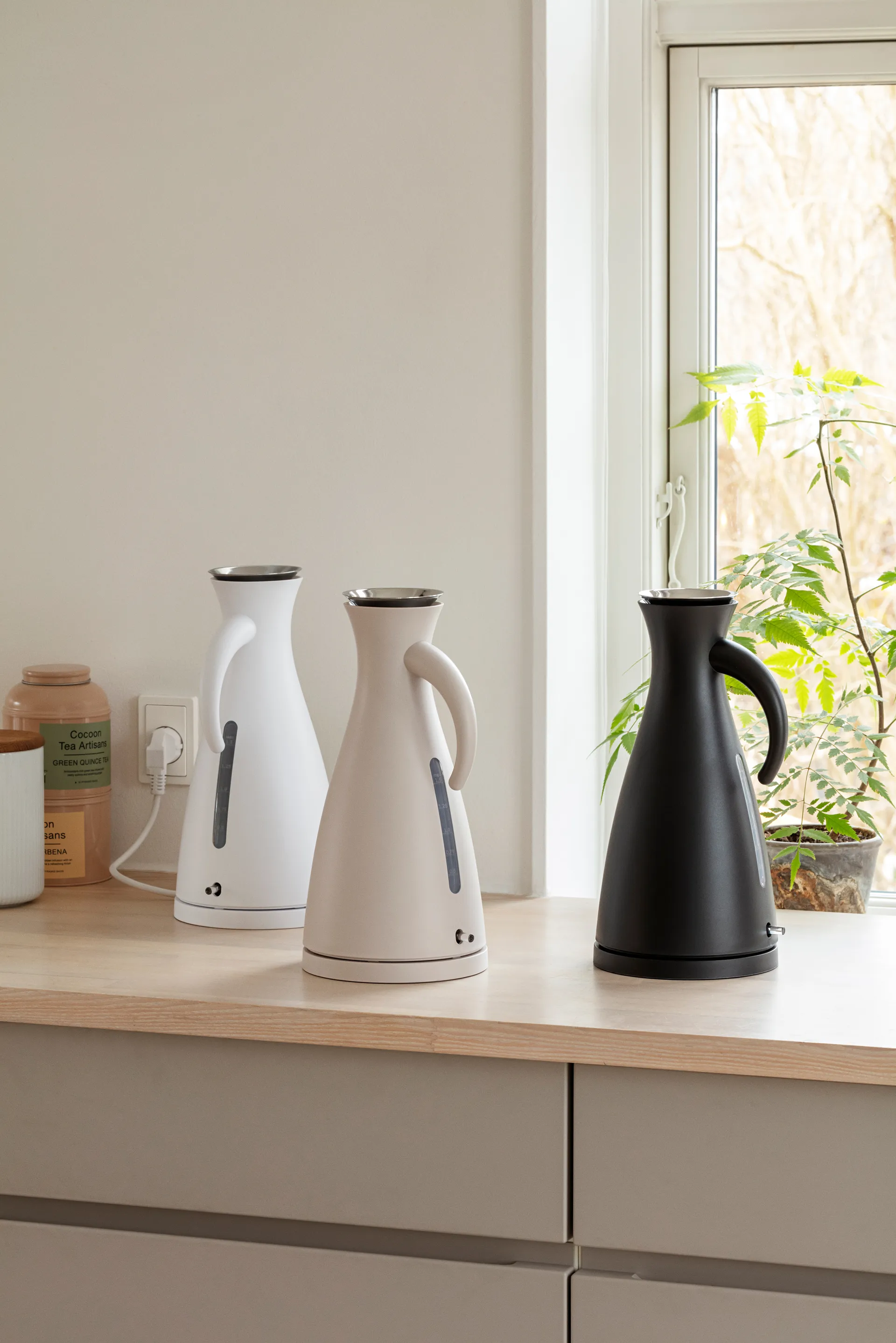 Eva Solo elektrisk Wasserkocher 1,5 liter, Matt Black Eva Solo