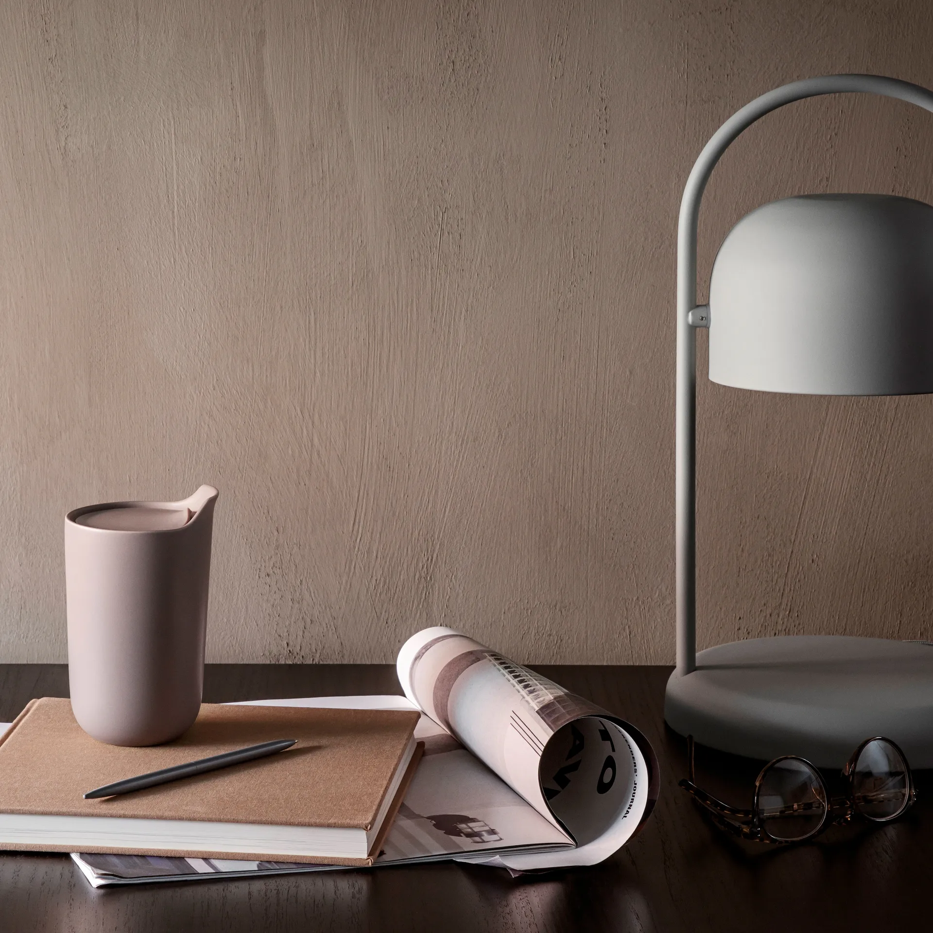 Eva Solo Isolierbecher Keramik 28cl, Grau Eva Solo