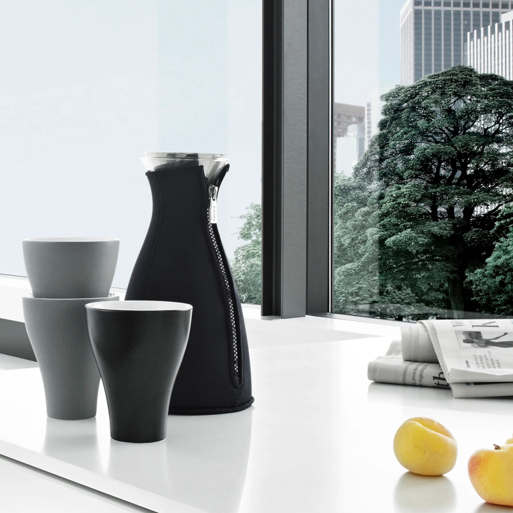 Eva Solo Karaffe 1 L, Edelstahl Eva Solo