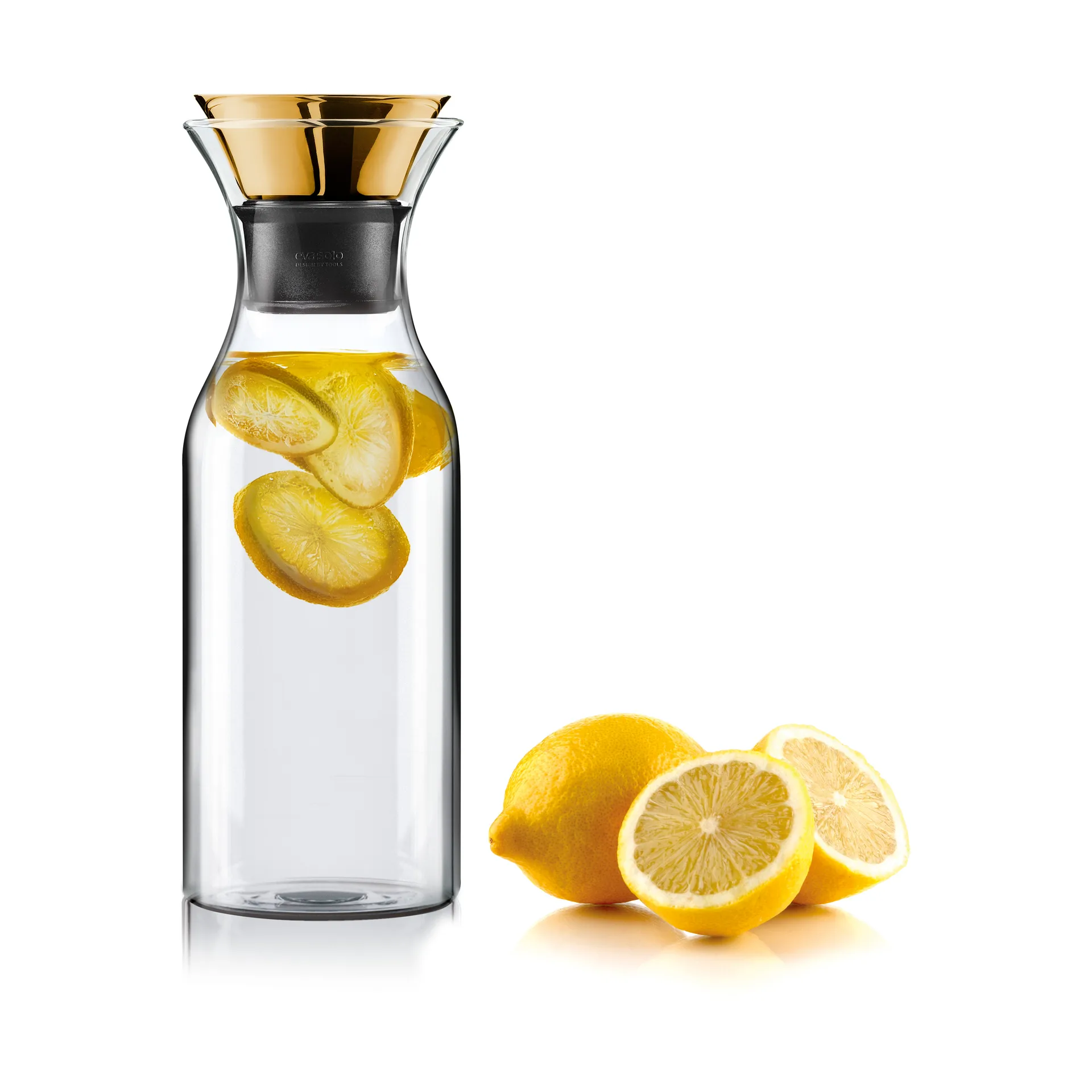 Eva Solo Kühlschrankkaraffe ohne Hülle, Messing-schwarz Eva Solo