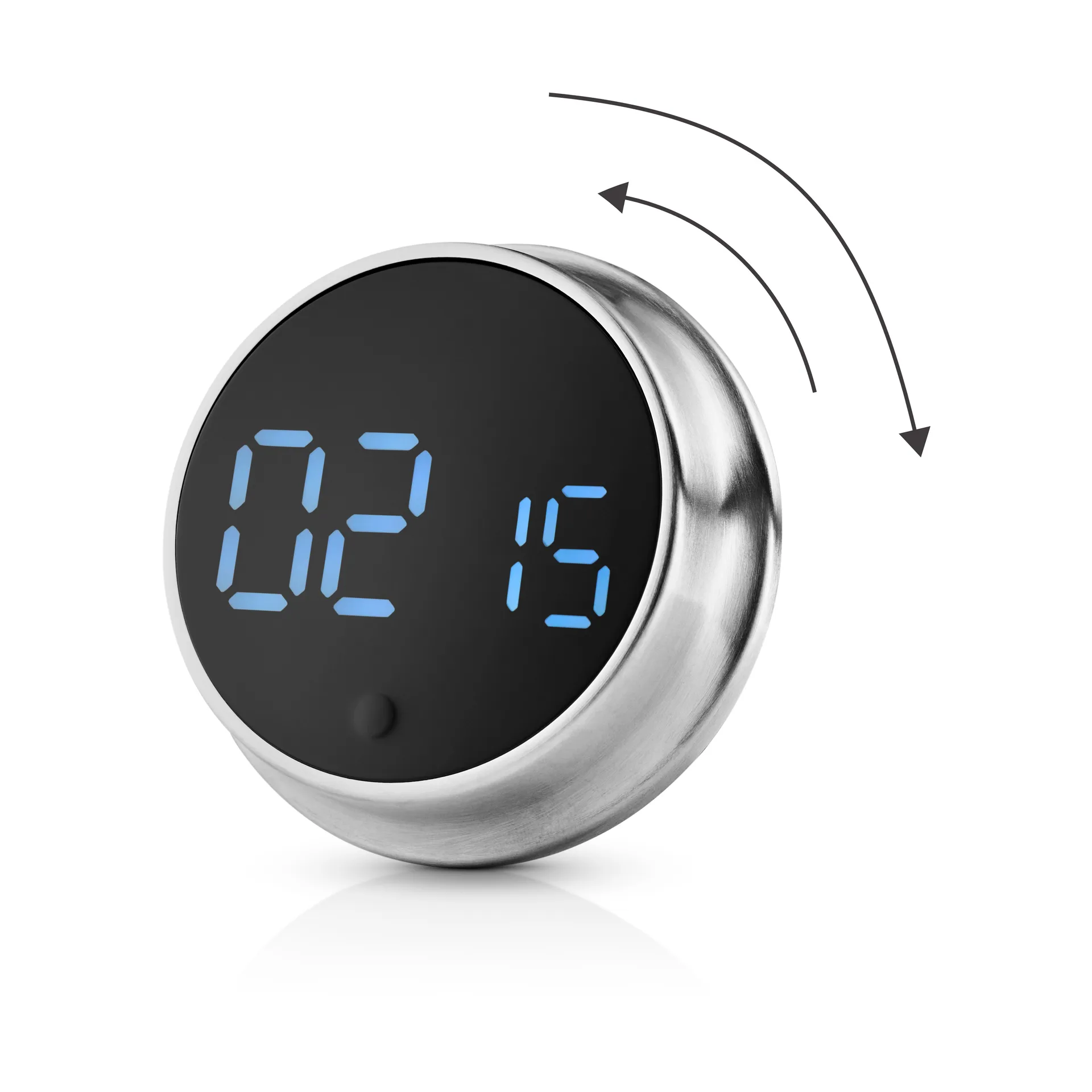 Eva Solo magnetische Timer, Brushed steel Eva Solo