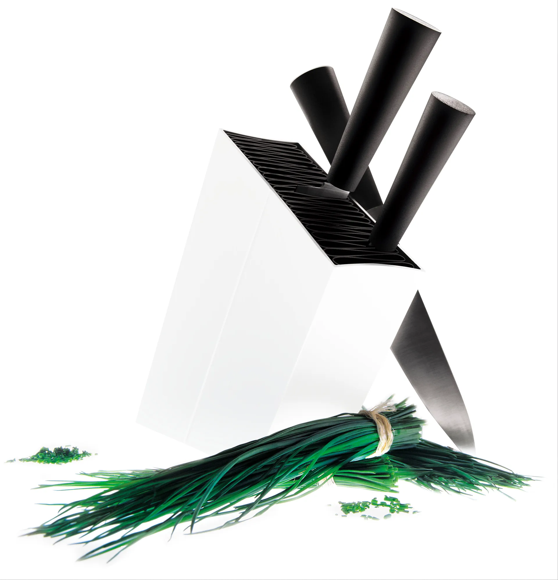 Eva Solo Messerblock, Weiß Eva Solo