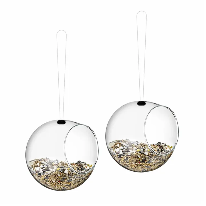 Eva Solo mini Bird Feeders 2er Pack - Klar - Eva Solo