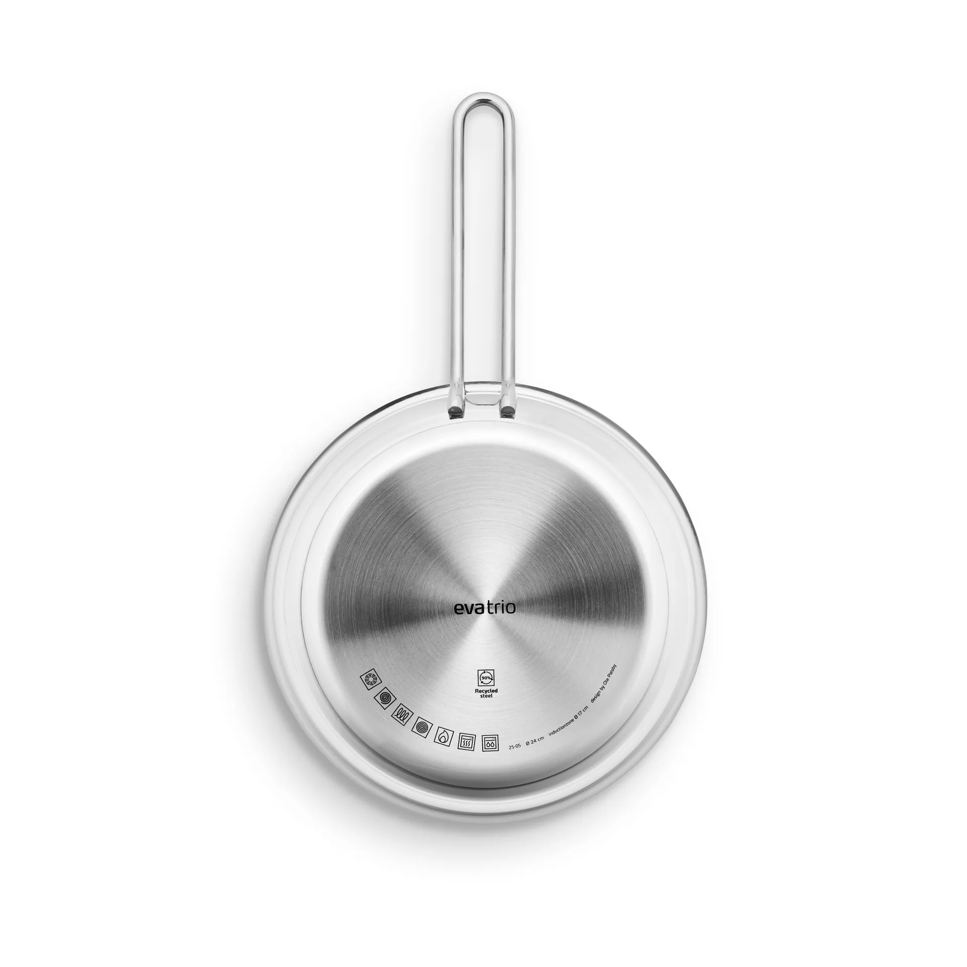 Eva Solo steel base Bratpfanne, Edelstahl, Ø24 cm Eva Solo