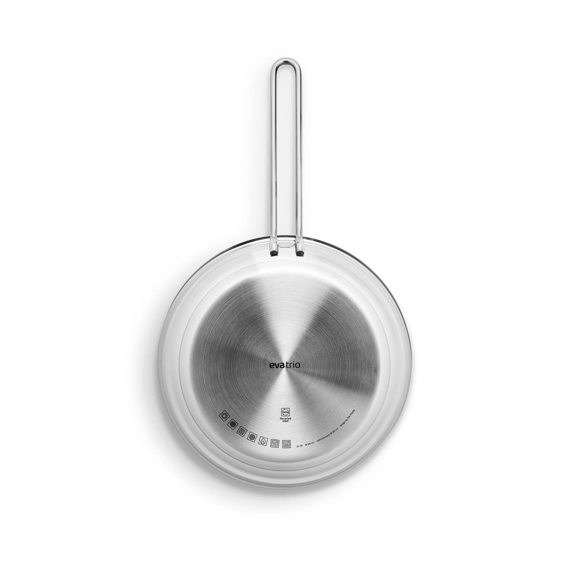 Eva Solo steel base Bratpfanne, Edelstahl, Ø28 cm Eva Solo