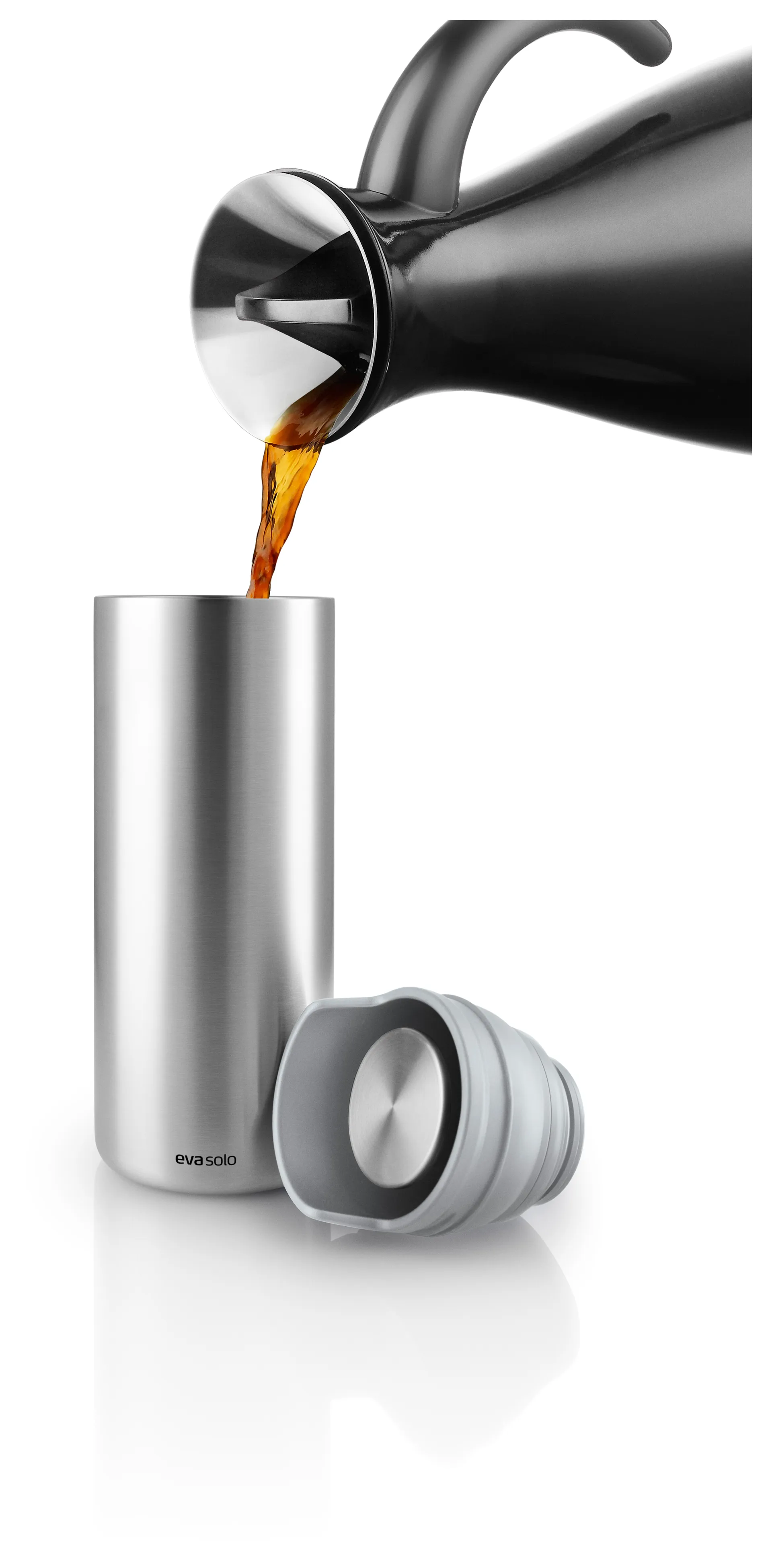 Eva Solo Urban To Go Thermosbecher Recycelt, Marble grey (grau) Eva Solo