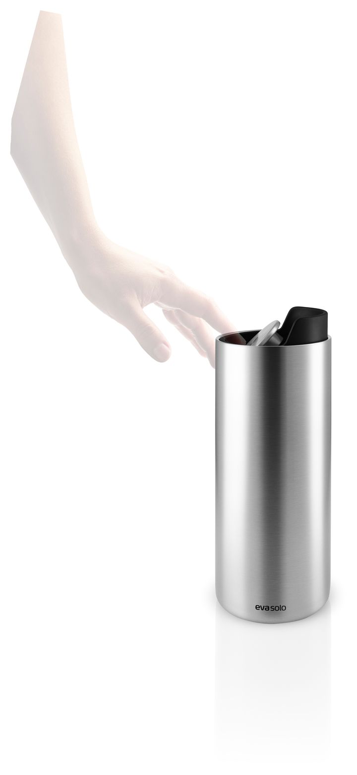 Eva Solo Urban To Go Thermosbecher Recycelt - Schwarz - Eva Solo