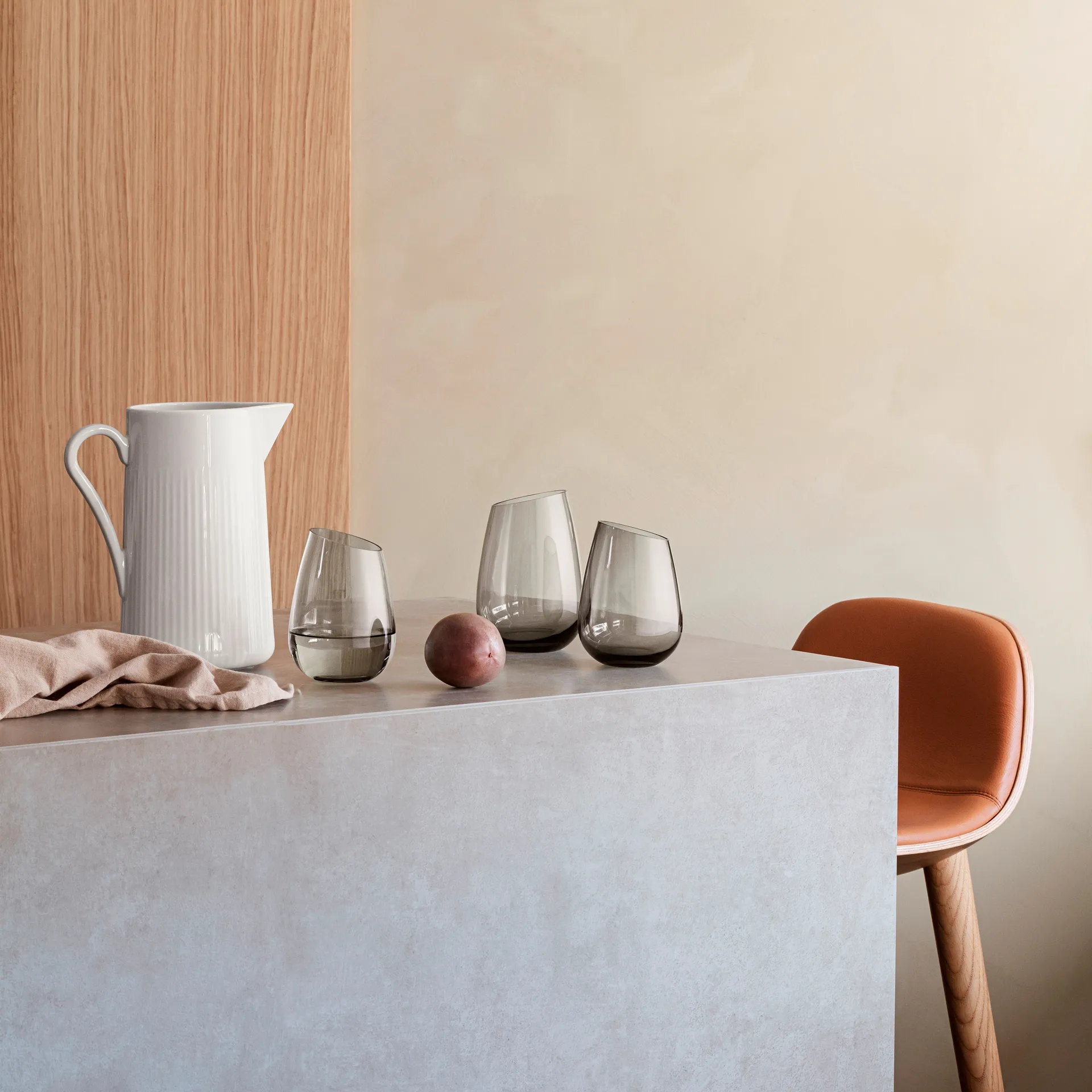 Eva Solo Wasserglas rauchgrauy grey, 38cl Eva Solo