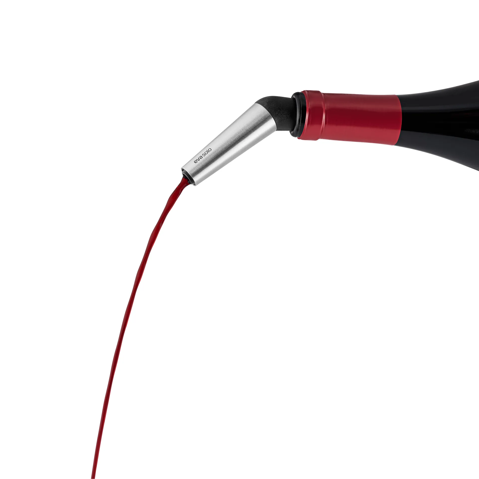 Eva Solo Wein-Dekantierkork, Black-silver Eva Solo