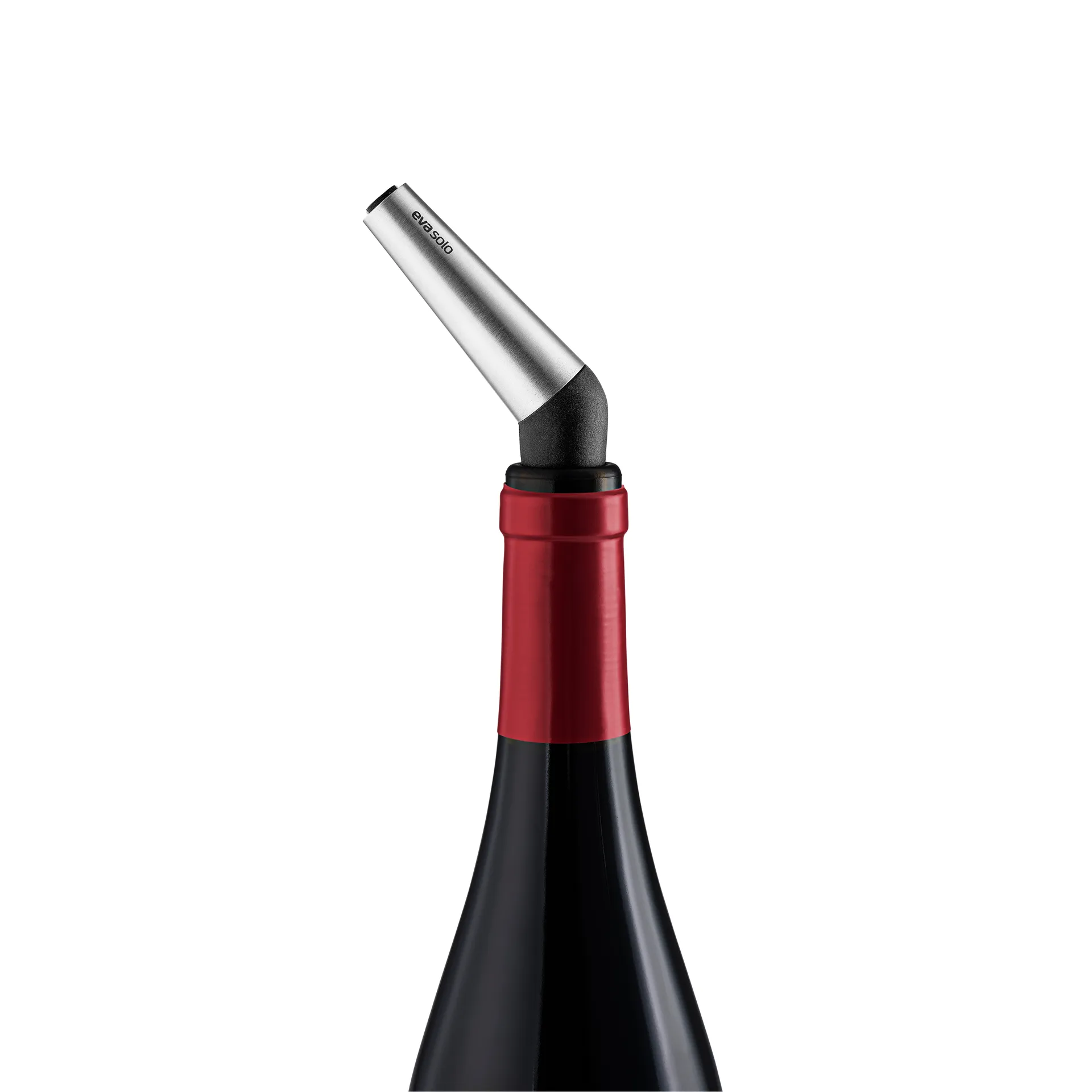 Eva Solo Wein-Dekantierkork, Black-silver Eva Solo