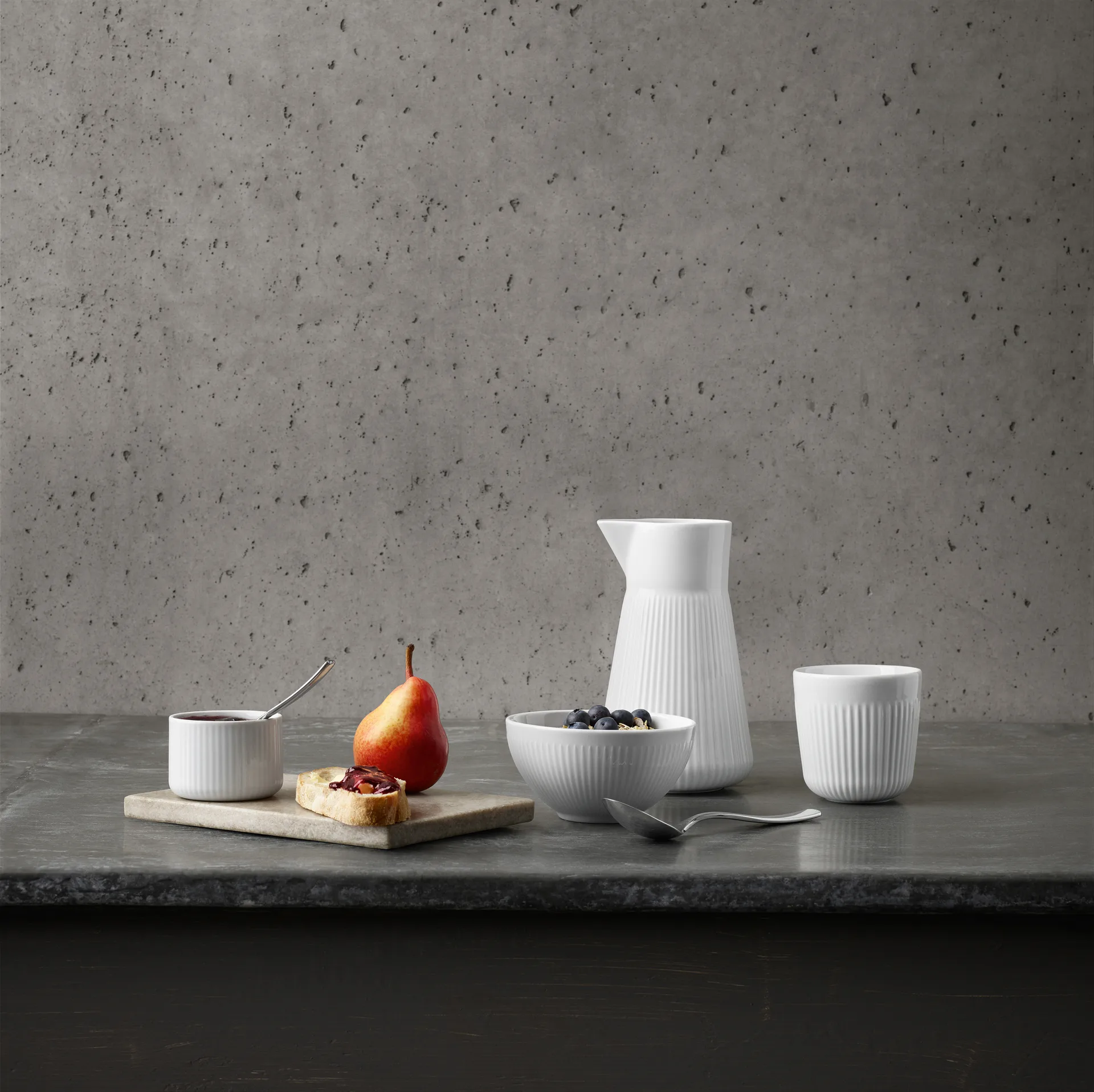 Eva Trio Legio Nova Schale 0,4 Liter, Weiß Eva Solo