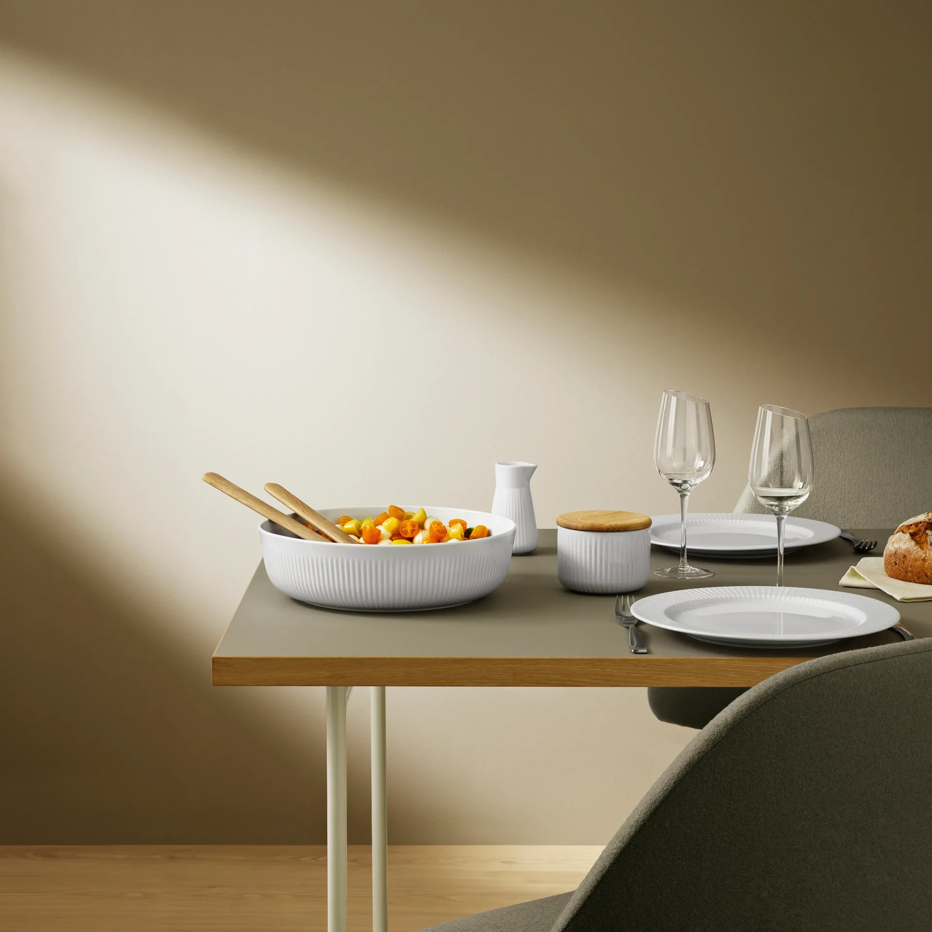 Eva Trio Legio Nova Schale Ø29cm, Weiß Eva Solo