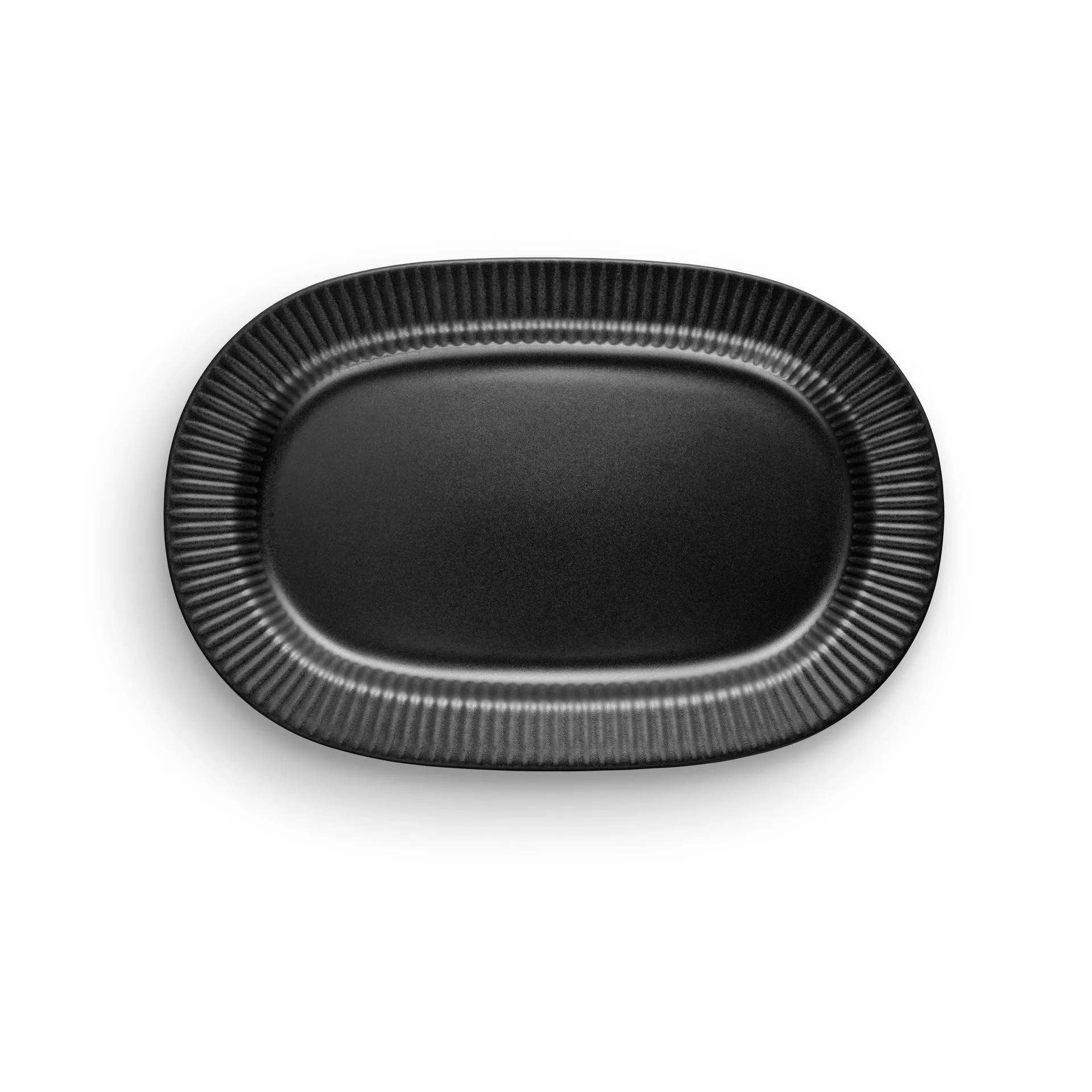 Eva Trio Legio Nova Servierteller oval, Schwarz Eva Solo