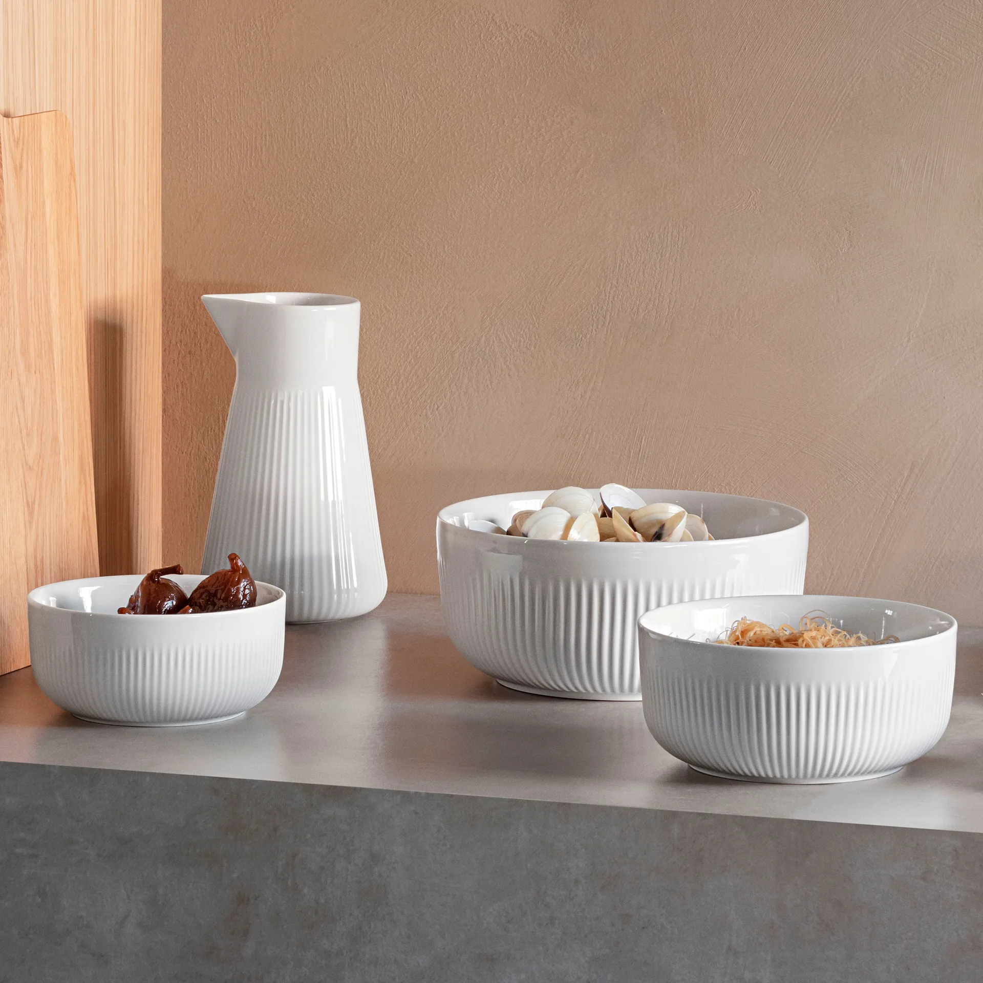 Eva Trio Legio Nova Thermosschale 1,7 L, Weiß Eva Solo