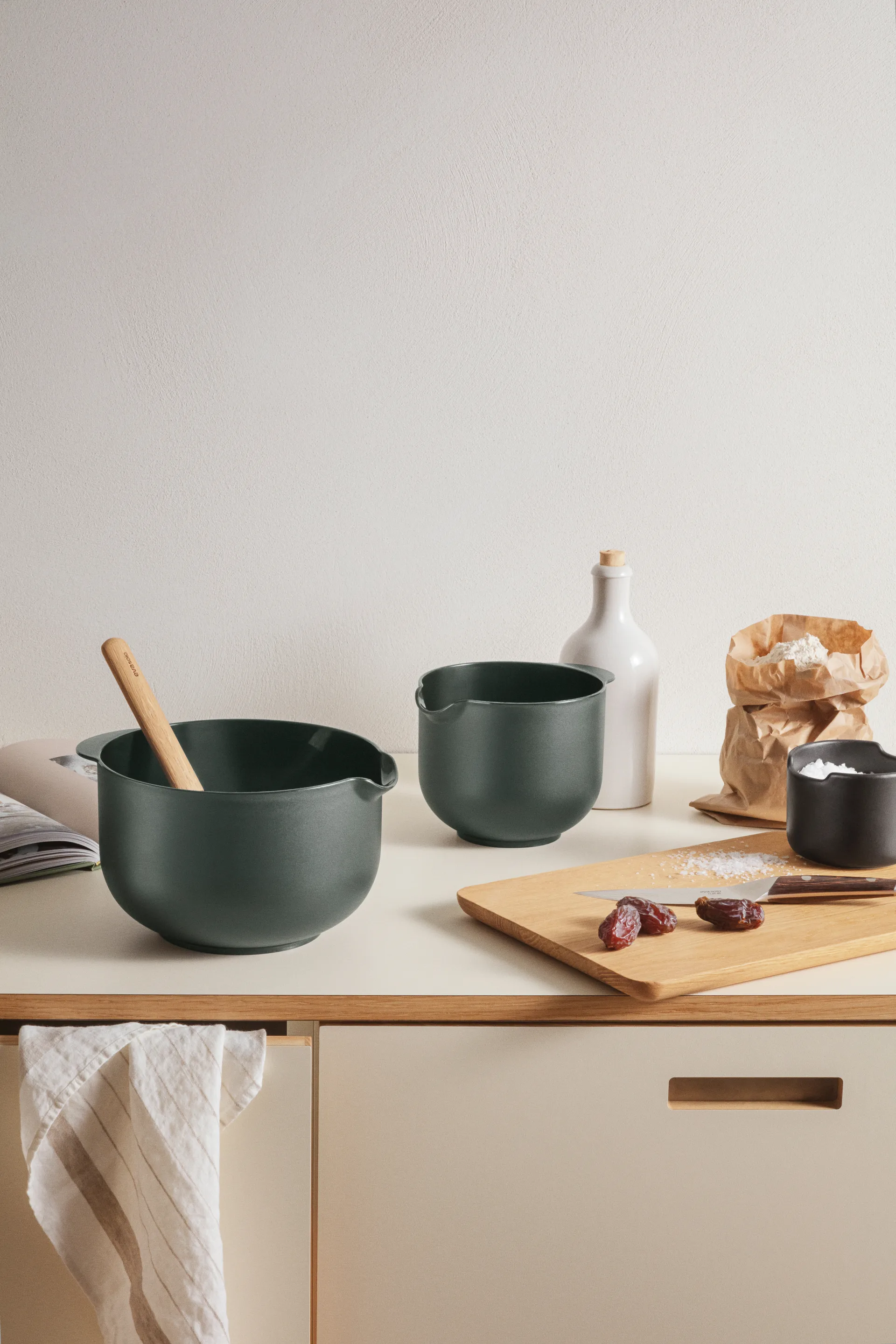 Eva Trio Rührschüssel, Emerald green, 3-teilig Eva Solo