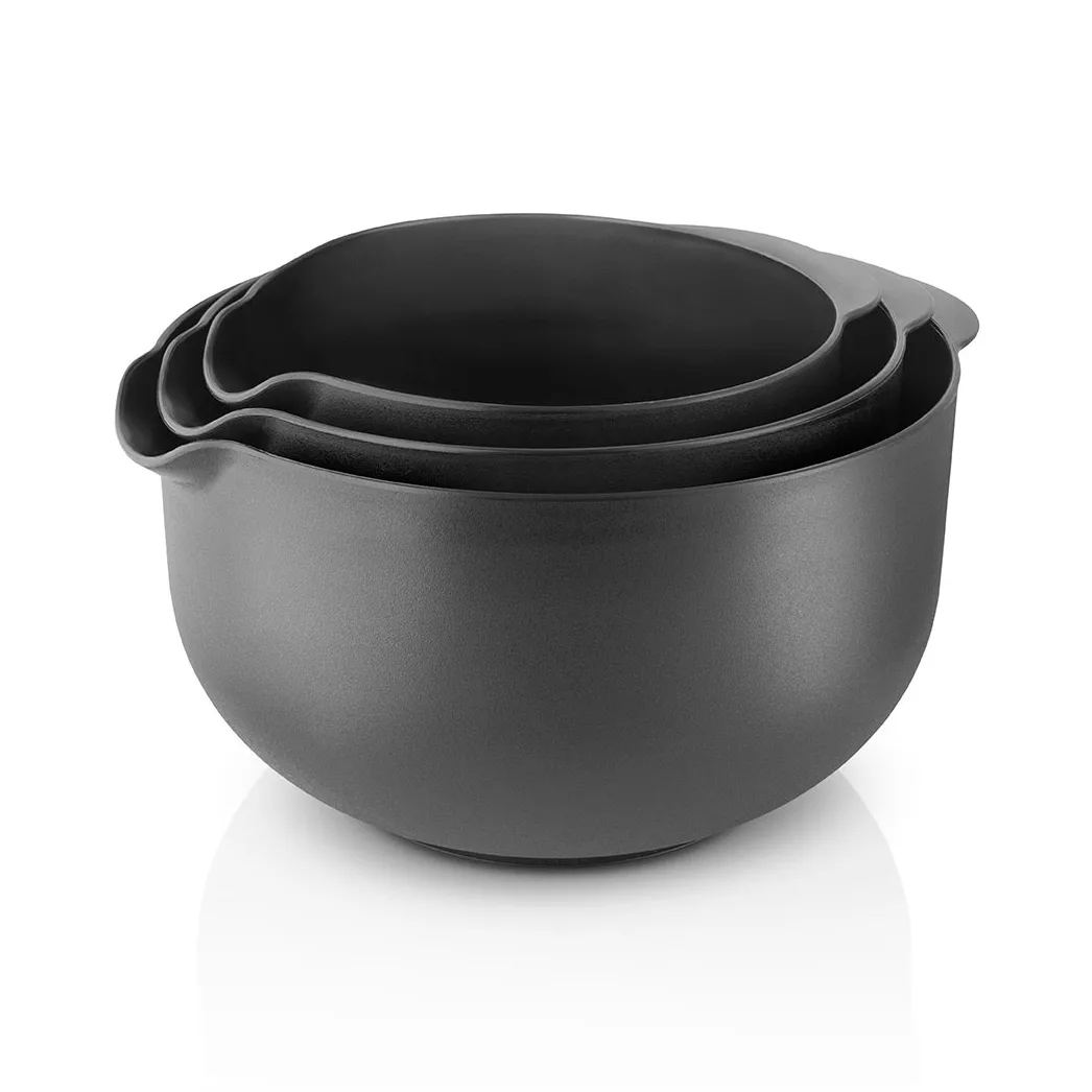 Eva Trio Rührschüssel, Grey, 3-teilig Eva Solo