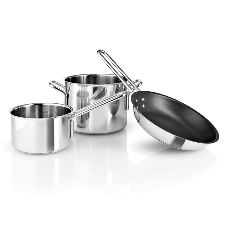Eva Trio Starterset 3 Teile, Edelstahl Eva Solo