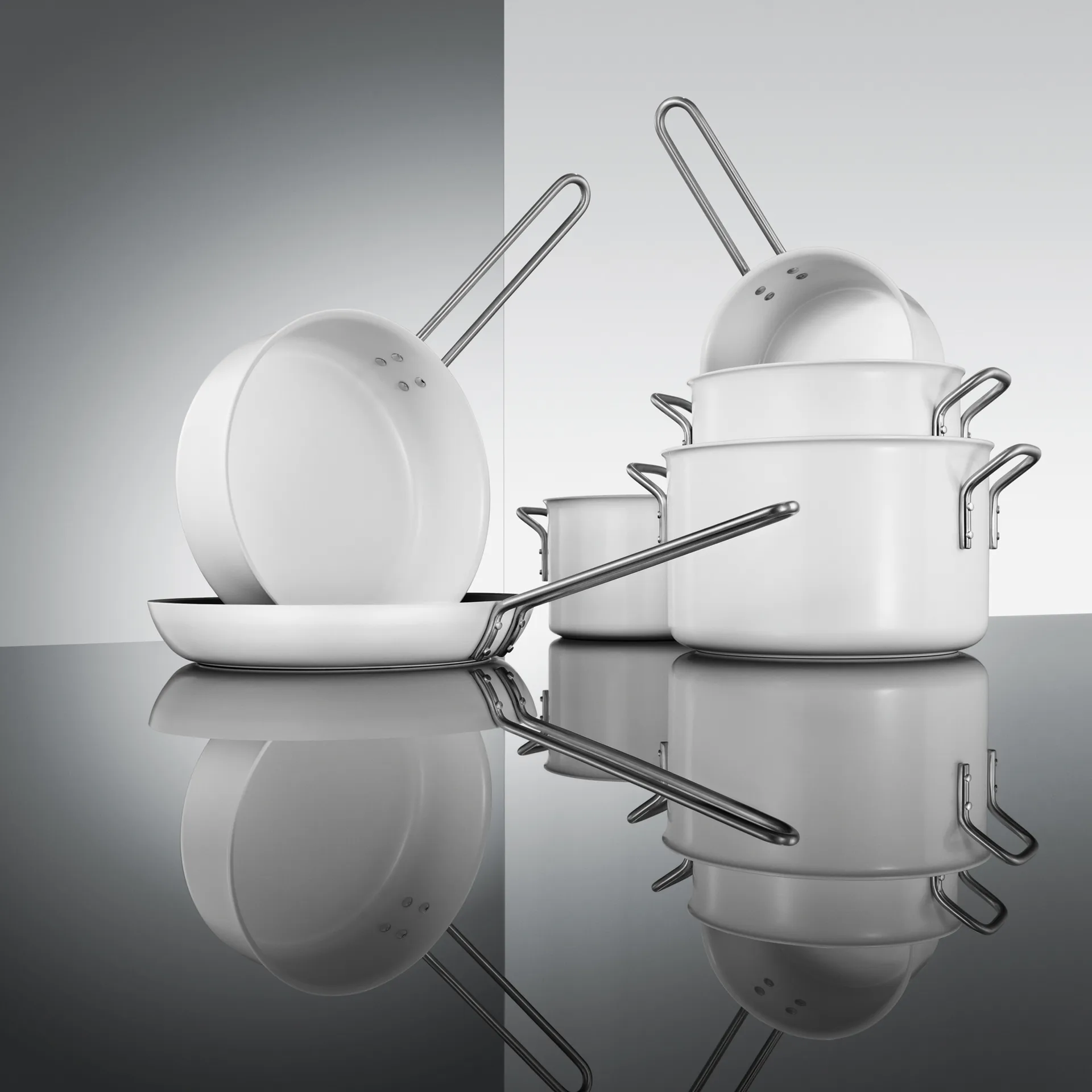 Eva Trio White Line Bratpfanne, 24cm Eva Solo