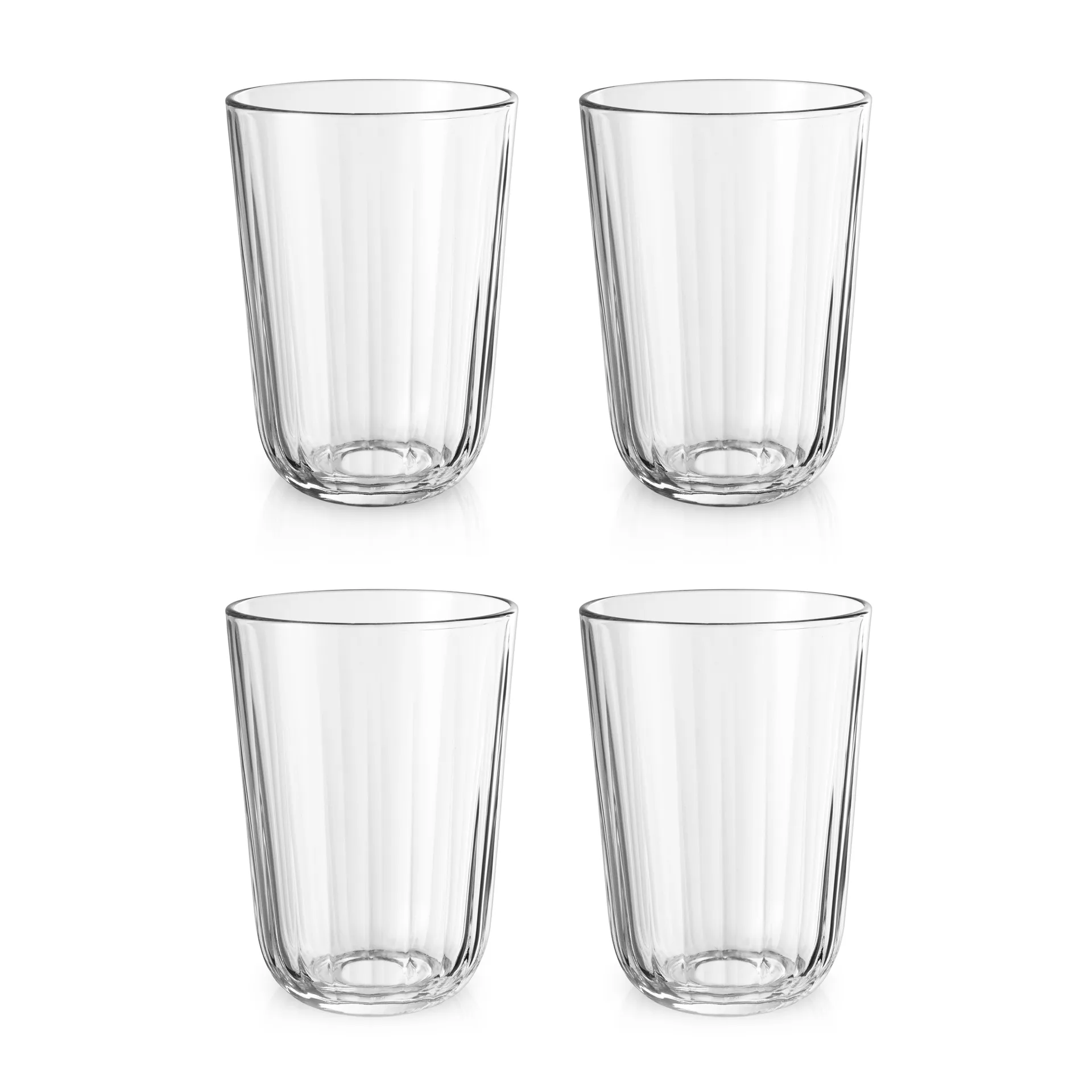 Facet Wasserglas 34cl 4er Pack, Klar Eva Solo