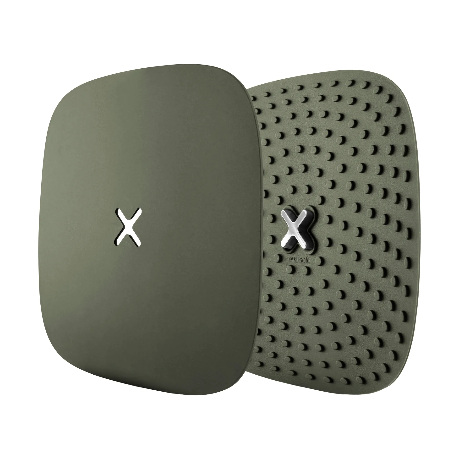 Green Tool Topflappen mit Haken 18x18 cm 2er-Pack, Grün Eva Solo