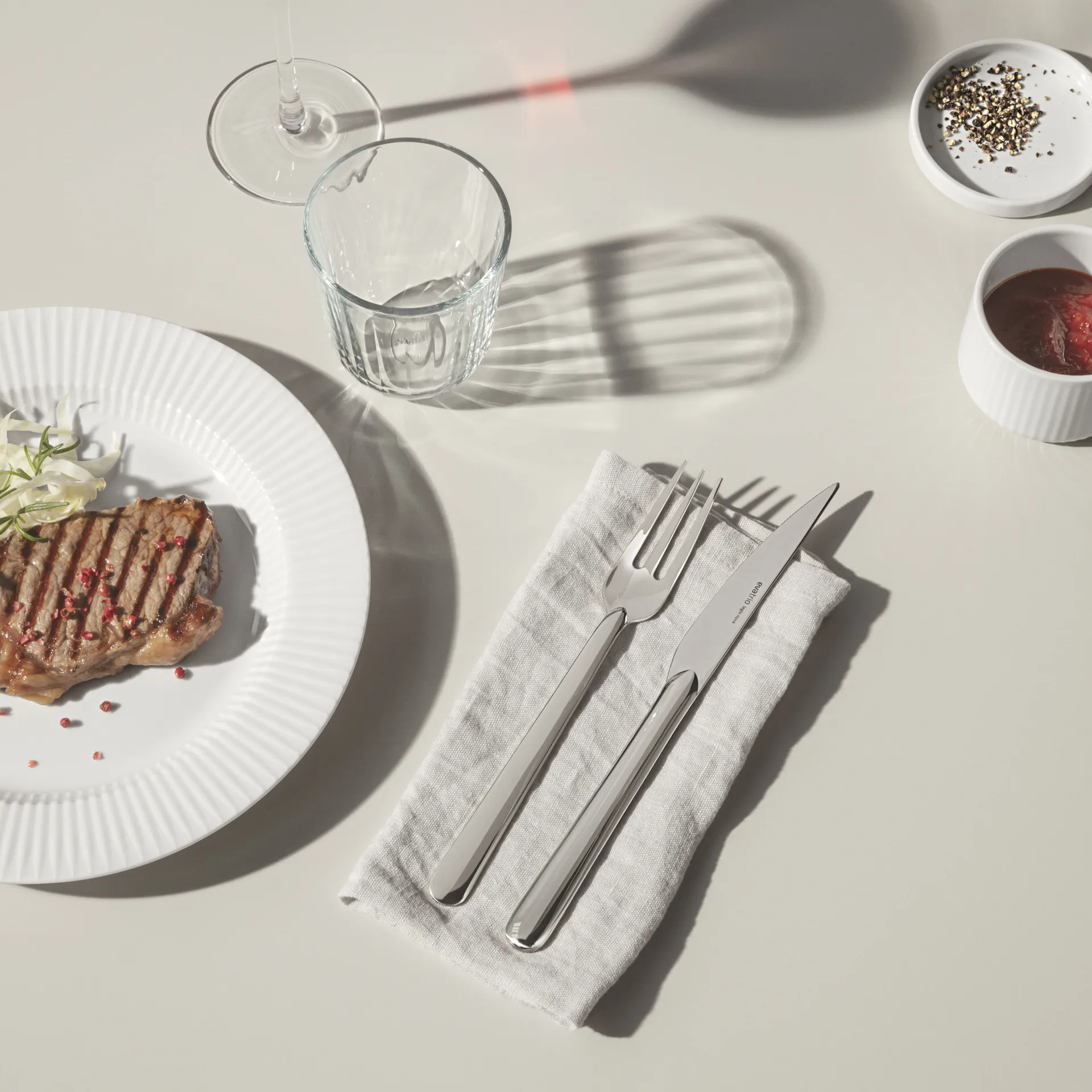 Legio Nova Grillbesteck 8 Teile, Edelstahl Eva Solo