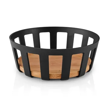Nordic kitchen Brotkorb - Black, groß, Ø24,5 cm - Eva Solo