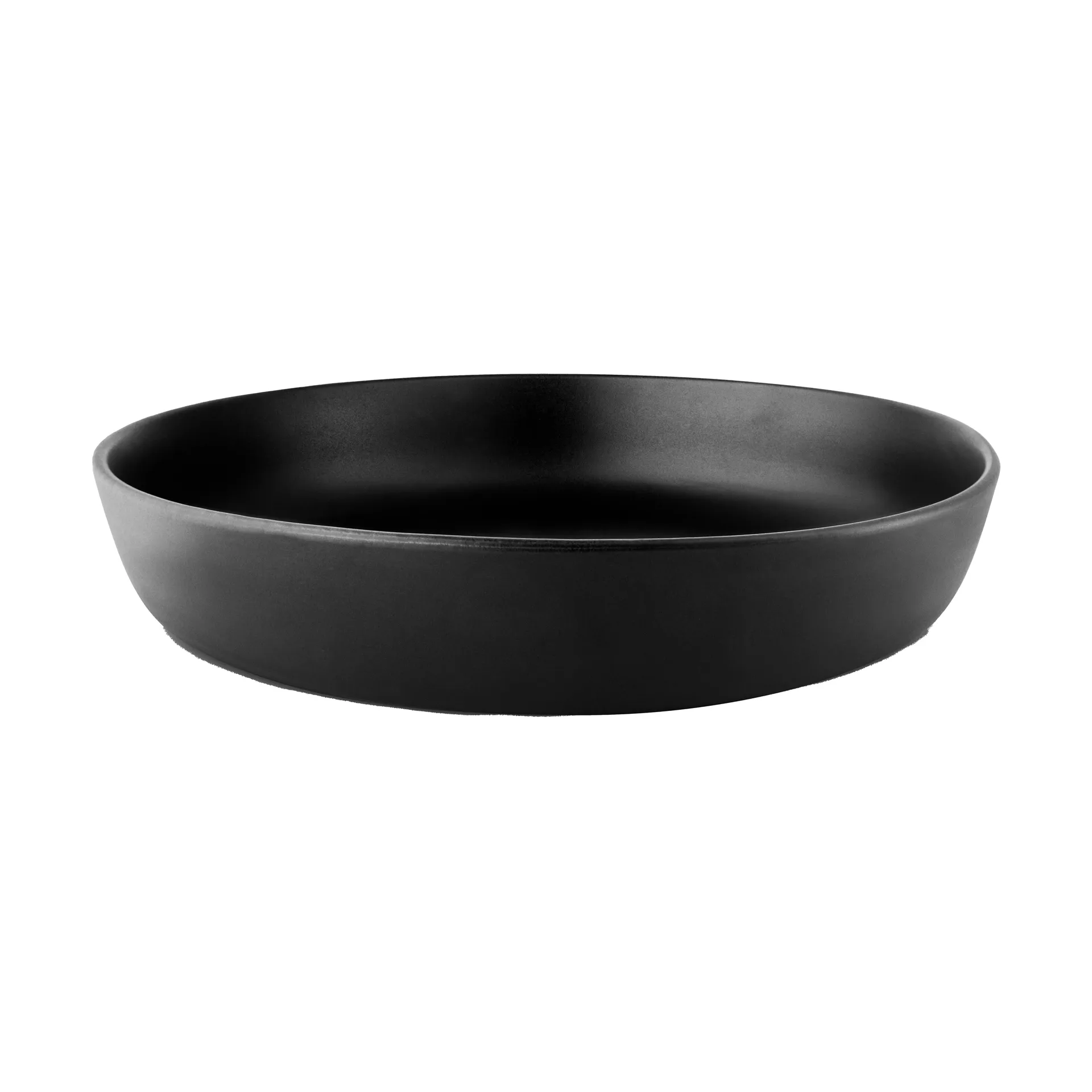 Nordic Kitchen flache Salatschale schwarz, Ø28cm Eva Solo