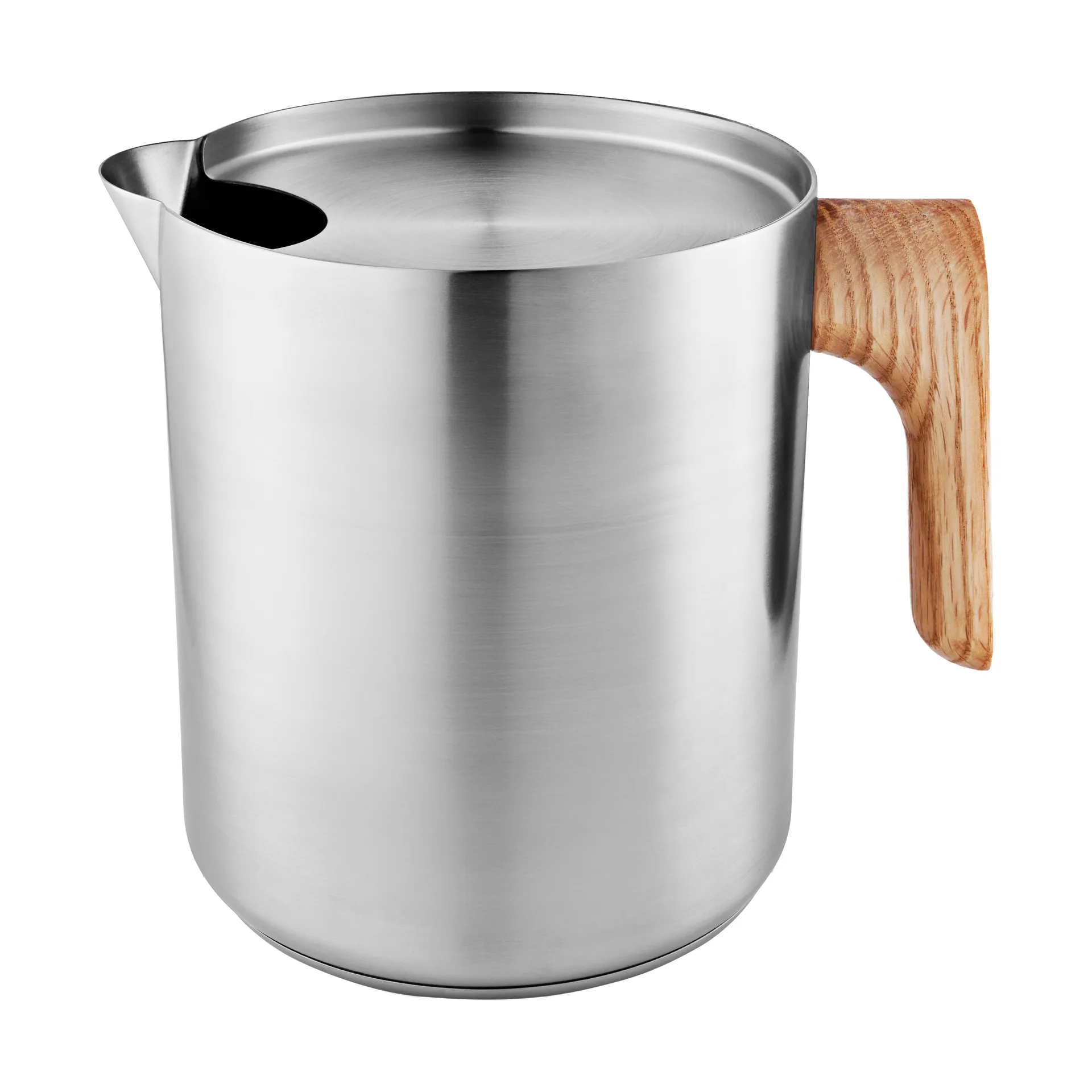 Nordic kitchen Induktionskanne 1 L, Gebürsteter Stahl Eva Solo