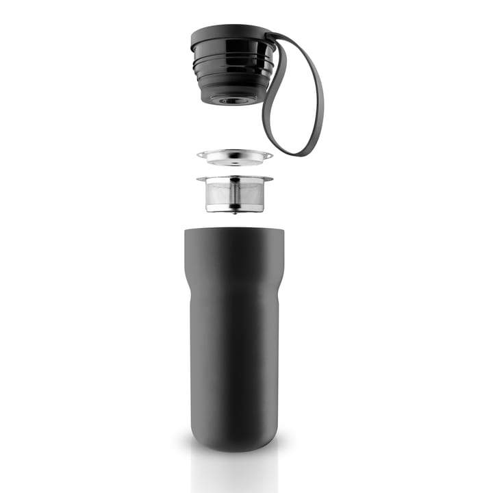 Nordic Kitchen Isoliertasse, Schwarz Eva Solo