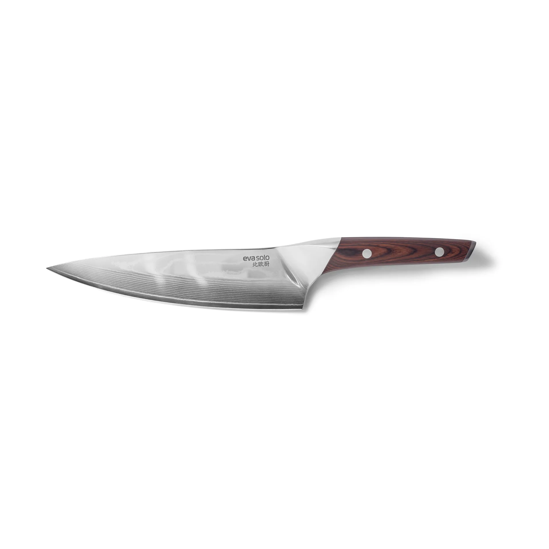 Nordic Kitchen Kochmesser 20 cm, Damaststahl Eva Solo