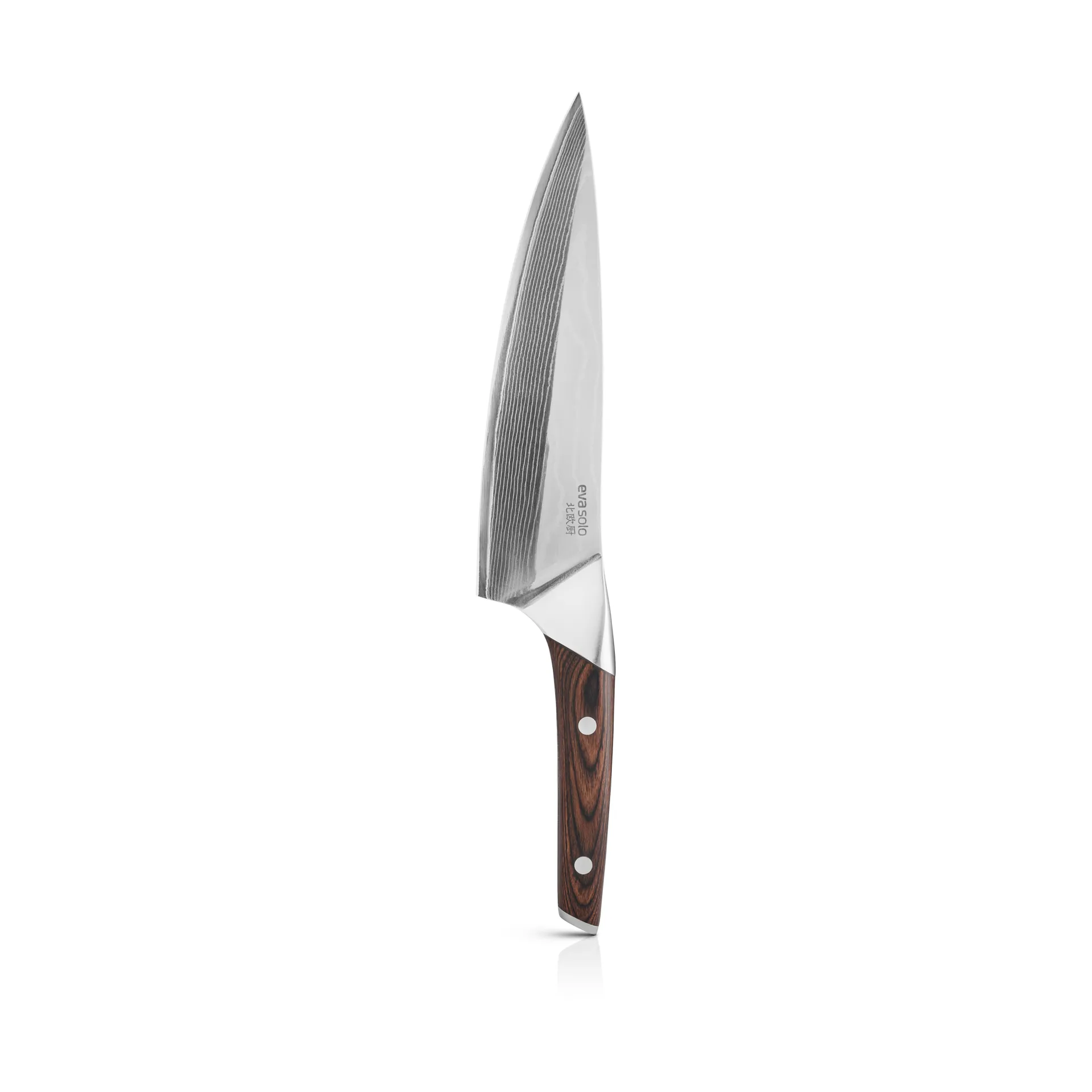 Nordic Kitchen Kochmesser 20 cm, Damaststahl Eva Solo