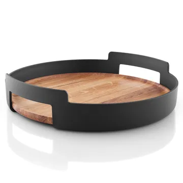 Nordic Kitchen Serviertablett - Schwarz, Ø35cm - Eva Solo