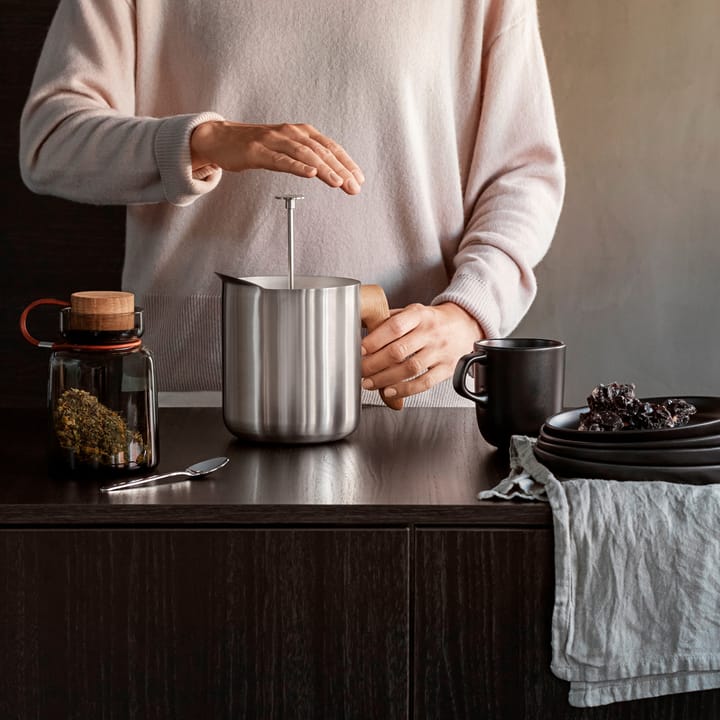Nordic Kitchen Stempelkanne für Tee - Edelstahl - Eva Solo