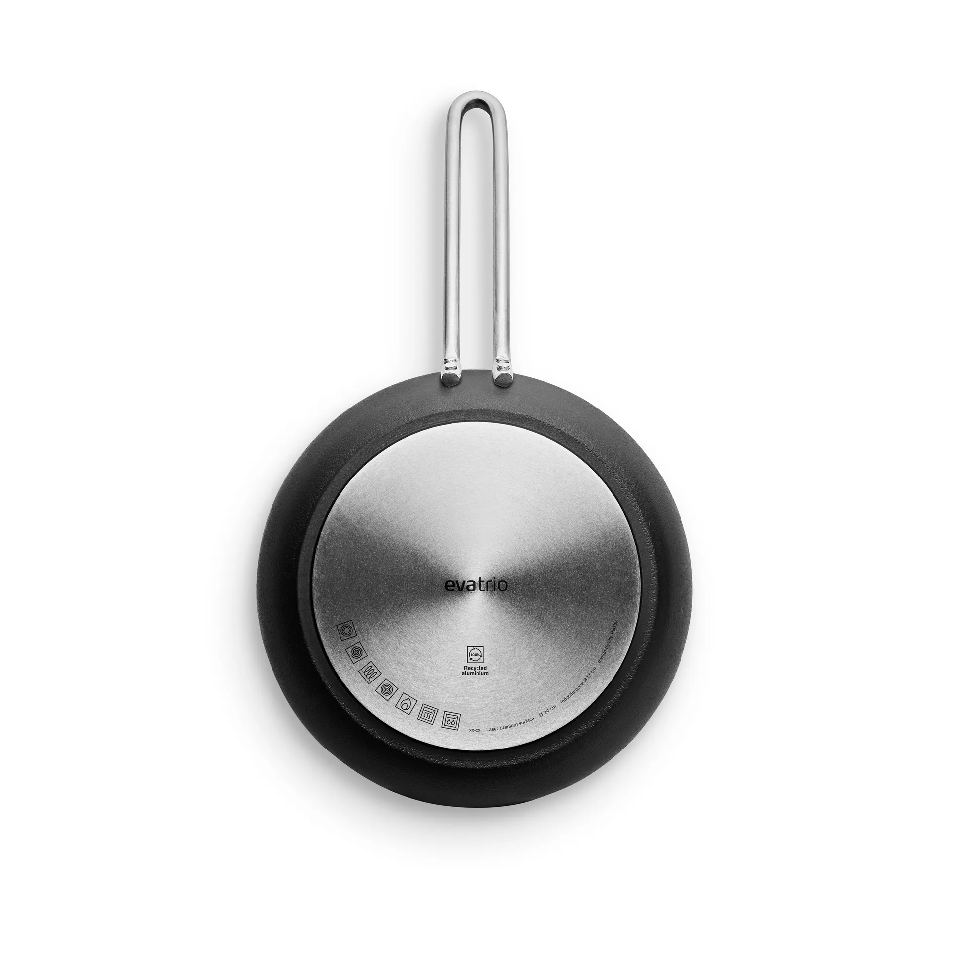 Professional Laser Titanium Slip-Let Bratpfanne, Black, Ø24 cm Eva Solo