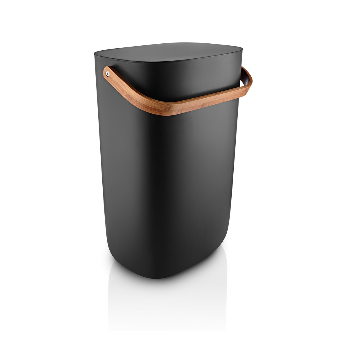 Eva Solo Reflect Abfalleimer 33 L Black-brown