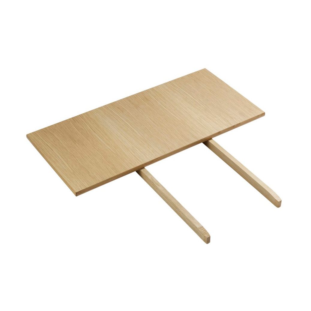 FDB Møbler C35 Einlegeplatte 82x37 cm oak nature-oak nature lacquered