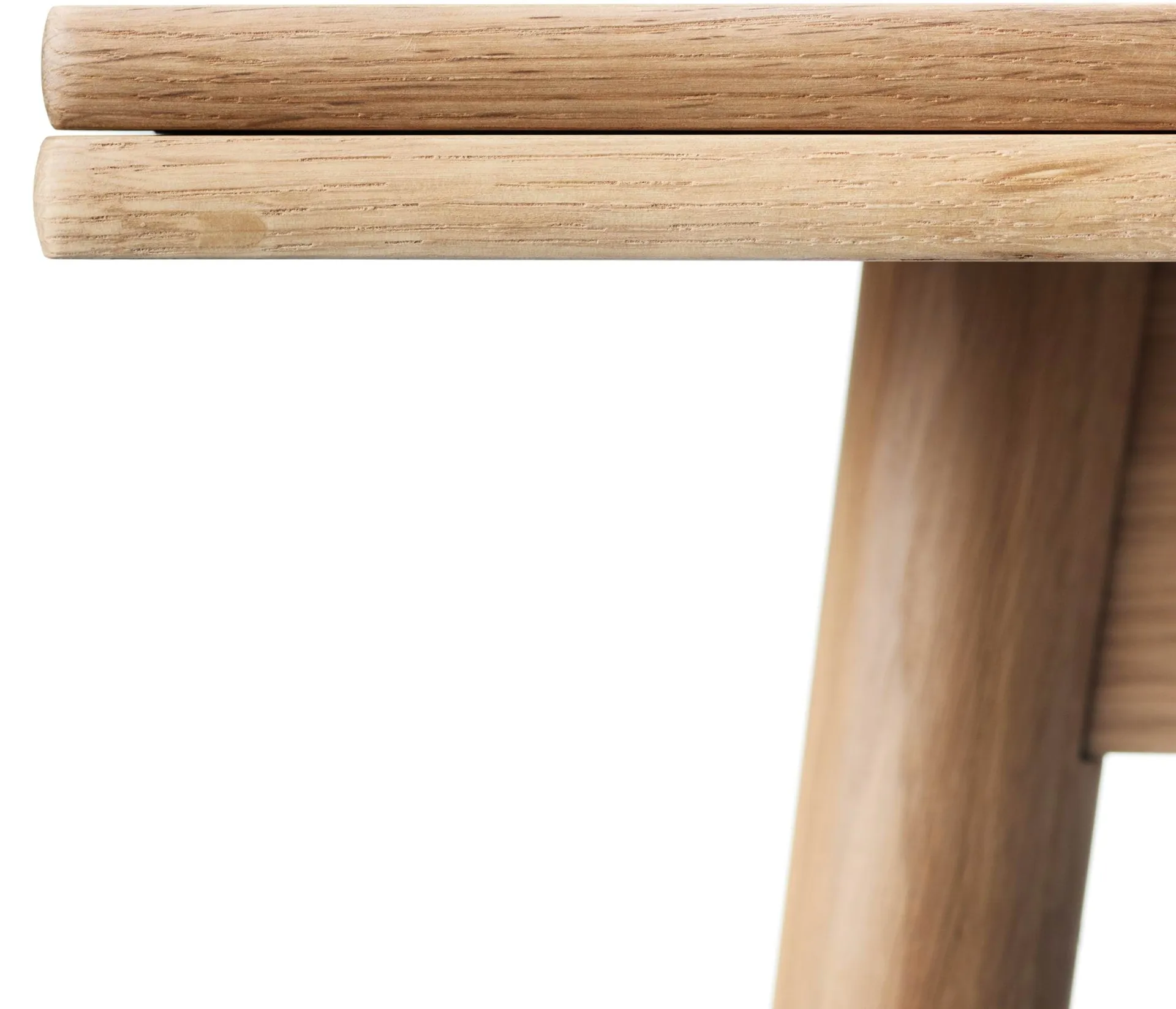 C35AH Esstisch Dutch Extract 82x82 cm, Oak nature-oak nature lacquered FDB Møbler