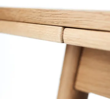 C35AH Esstisch Dutch Extract 82x82 cm - Oak nature-oak nature lacquered - FDB Møbler