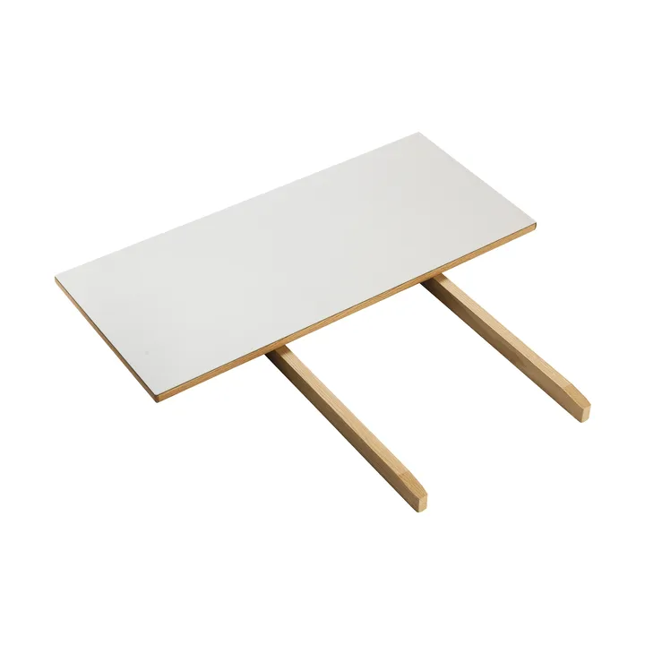 C35L Einlegeplatte 82x37 cm - Light grey linoleum-oak nature waterbased laquer - FDB Møbler