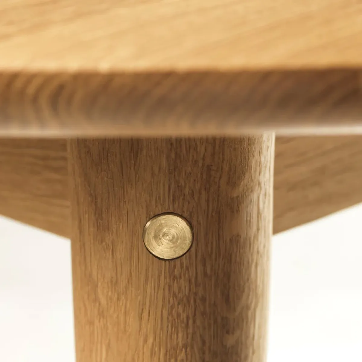 C62E Bjørk Esstisch 2-teilige Einlegeplatten, Oak solid oiled FDB Møbler