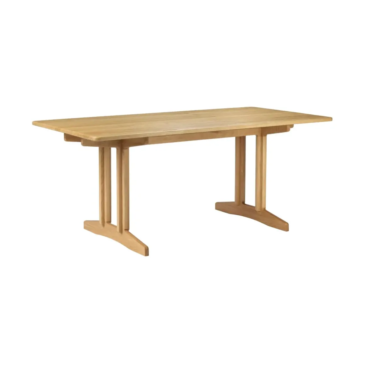 C64 Shaker Esstisch 90x180 cm, Oak nature oiled FDB Møbler