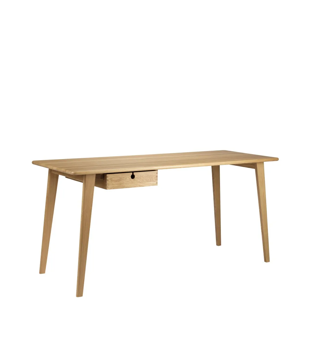 C67 Butler Schreibtisch, Oak nature lacquered, 60x156 cm FDB Møbler