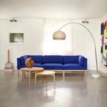 D102 Søs Couchtisch Ø55 cm - Oak solid oiled - FDB Møbler