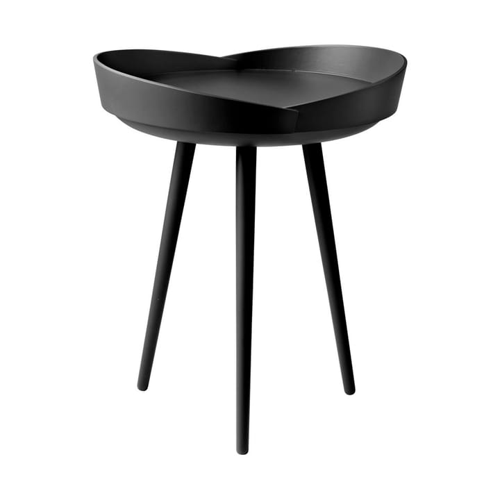 D106 Bakkedal Beistelltisch Ø38 cm - Beech black painted - FDB Møbler